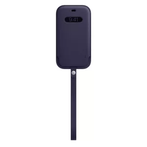 Sleeve case Apple iPhone 12 12 Pro Leather Sleeve with MagSafe Deep Violet