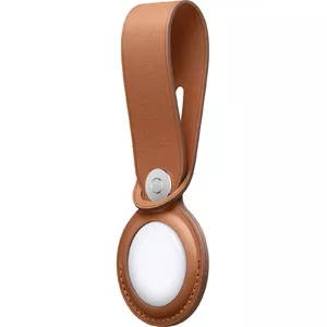 Apple AirTag Leather Loop - Saddle Brown