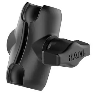 Крепление-рычаг Brodit RAM Mounts Double Socket Arm алюминий чёрный – RAM-B-201U-A