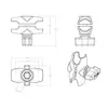 Крепление Brodit RAM Mounts Double Socket Arm Photo 3