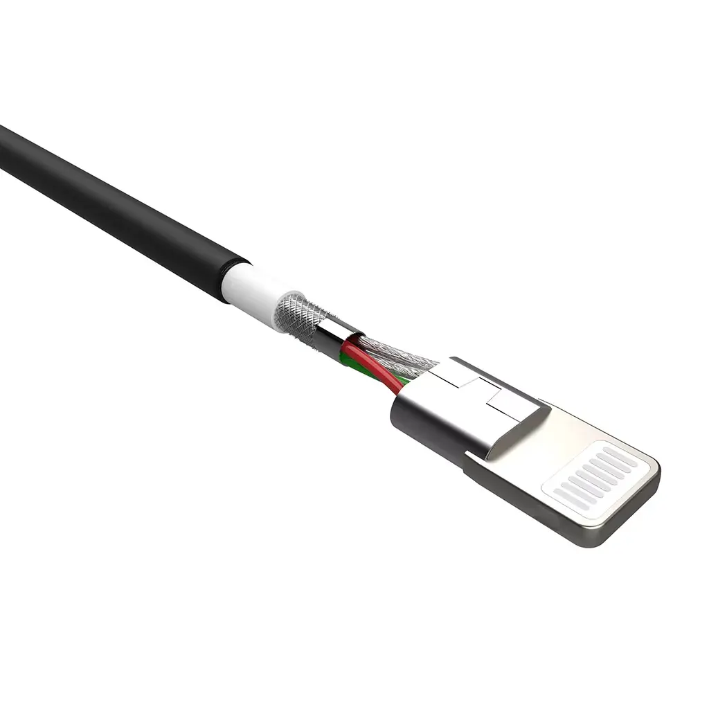 Кабель USB A на USB C/Lightning Silicon Power SP1M0ASYLK15AL1W Photo 2