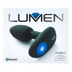 Kiiroo Lumen Butt plug Black Silicon 1 pc(s)