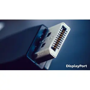 DisplayPort savienojums maksimālai vizuālei kvalitātei