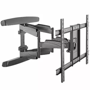 TV Wall Mount StarTech FPWARTB2 — full-motion articulating arm for 32–70" (VESA 200x100–600x400, 45 kg, tilt -8–5°, swivel ±90°)
