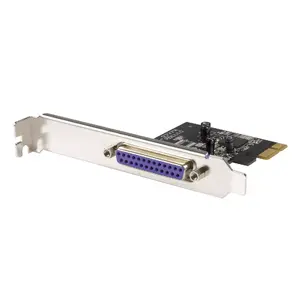 StarTech PCIe Parallel DB25 Adapter Card PEX1P2 — 1-Port PCI Express to Parallel LPT, SPP/ECP, Standard/Low Profile