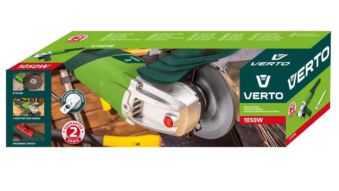 Шлифовальная машинка Verto 51G096 Photo 2