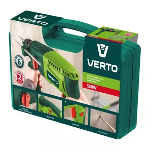 Rotary hammer Verto 50G365 550 W 1000 RPM SDS Plus, 22 mm drilling diameter