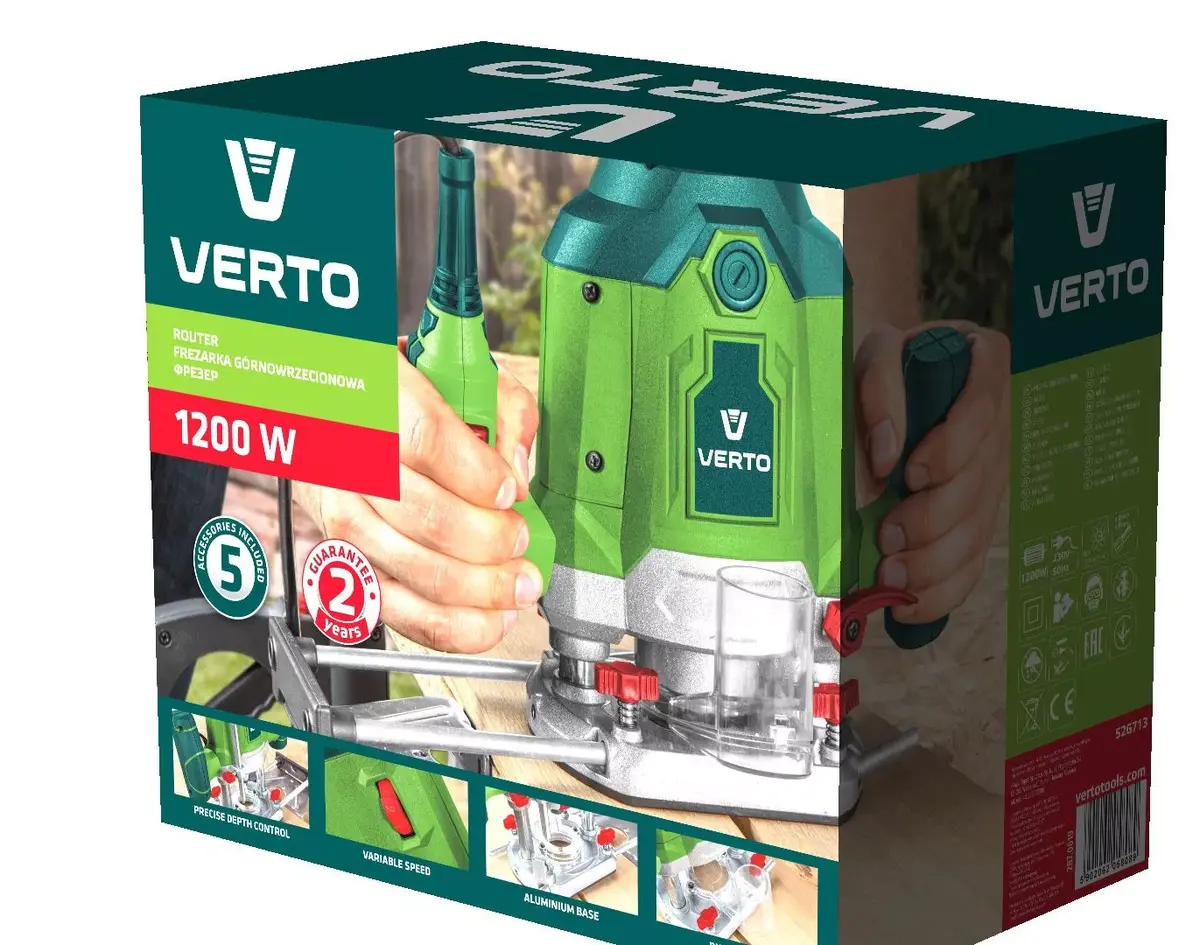 Фрезер Verto 52G713 — 1200 Вт Photo 7