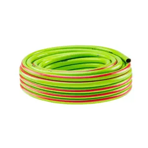 Garden hose Verto 15G820 20 m Above ground Green Red
