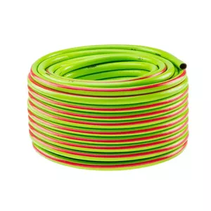 Садовый шланг Verto 15G822 50м Наземный Зеленый Красный