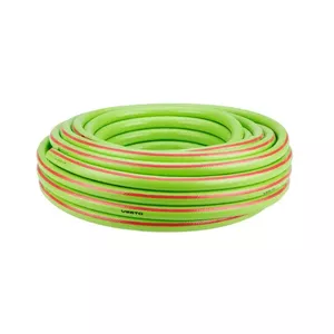 Шланг садовый Verto 15G823, 20 м, наземный, зелёный/красный