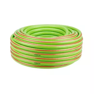 Garden hose Verto 15G824, 30 m length, above-ground placement, green/red