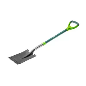 Lopata Verto 15G004 Stikla šķiedra Tērauds Melns Zaļš Metālisks 28cm Asmens