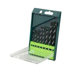 Masonry drill bit set Verto 60H302 — 8 pcs, sizes 4,5,5,6,6,7,8,10 mm