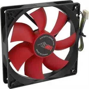 Cooling fan AIREN RedWings120 Clever PWM 120mm, PWM control, 120×120×25 mm