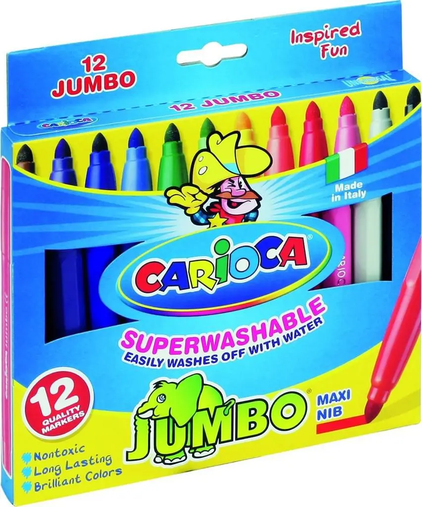 Flomājs Carioca Jumbo Extra Bold Multicolour Photo 3