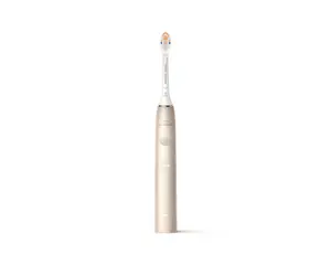 Электрическая зубная щетка Philips Sonicare 9900 DiamondClean Prestige HX9992/11 шампань для взрослых 62000 движ/мин 5 режимов поддержка приложения