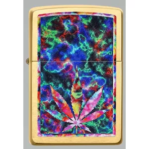 Windproof Metal Lighter Zippo 49398 — Windproof, Metal Construction