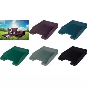 Brief holder Helit H2661652 A4 green recycled material