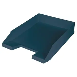Desk Tray Organizer Helit H2661634 Plastic Black