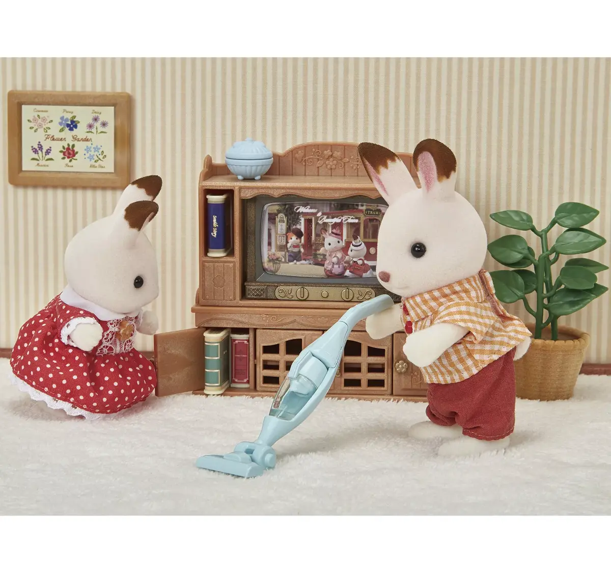 Epoch Sylvanian Families Laundry & Vacuum Cleaner Photo 7