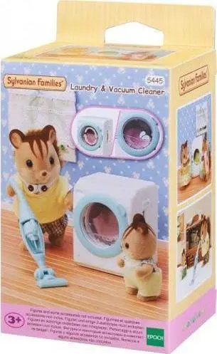 Epoch Sylvanian Families Laundry & Vacuum Cleaner Photo 8