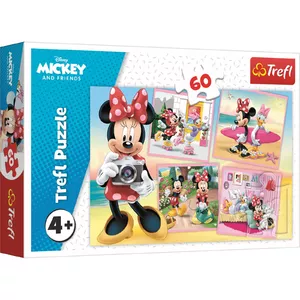 Пазл TREFL Disney Минни Маус, 60 элементов, картонный детский пазл