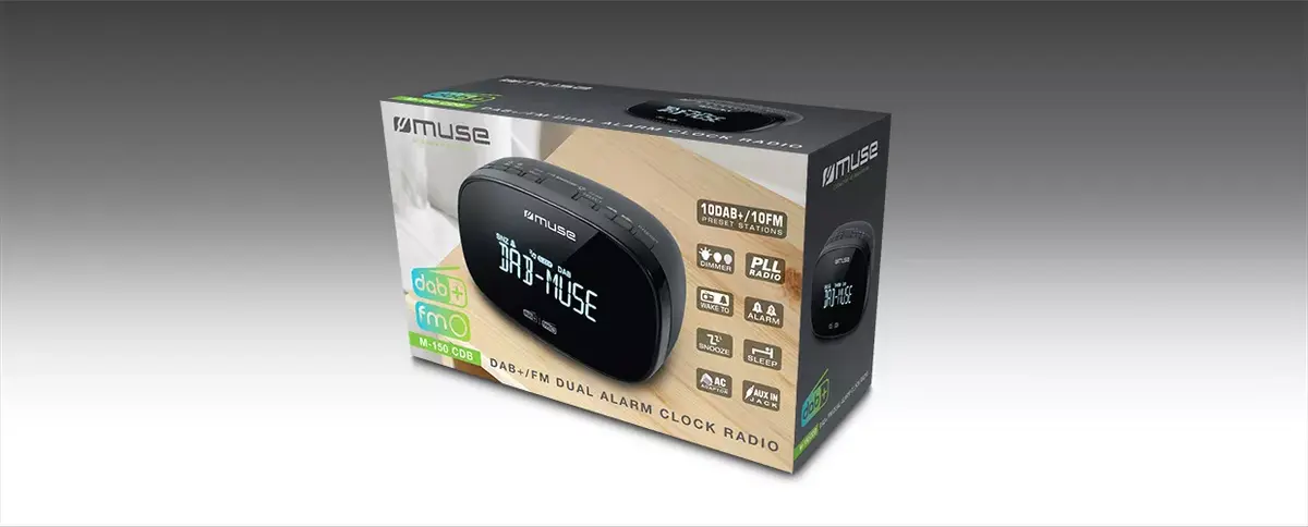 Muse M-150 CDB Clock Radio Photo 3