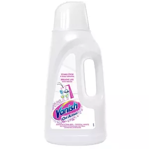 Traipu noņēmējs želeja Vanish Oxi Action White 2 l — skābekļa bāzes formula baltiem audumiem