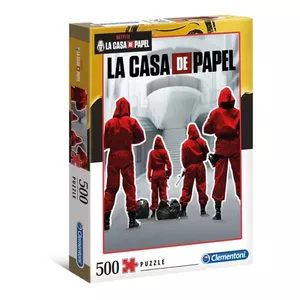 Пазл Clementoni La Casa De Papel, 500 элементов, тема ТВ/фильмы, 10–99 лет