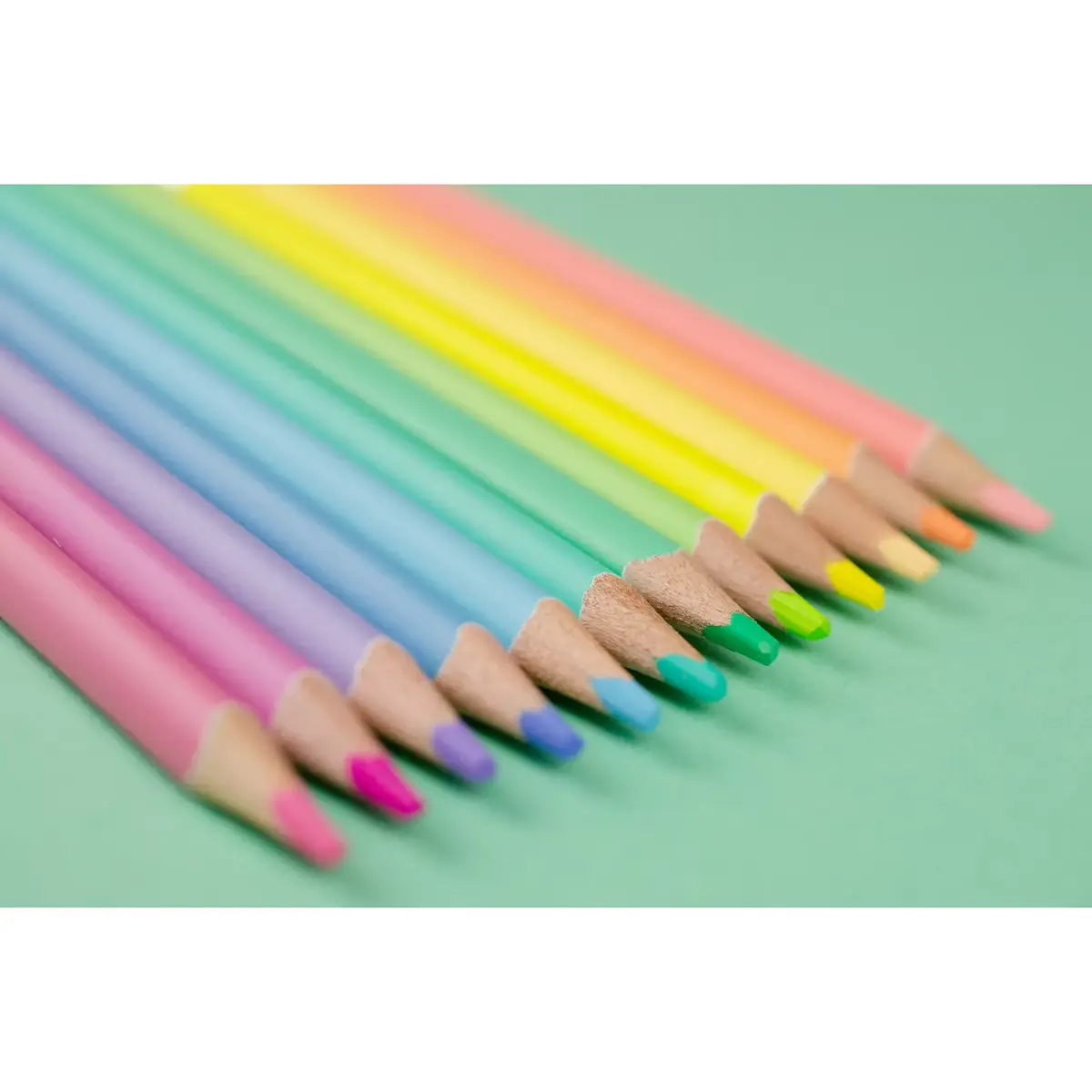 Цветные карандаши KORES KOLORES PASTEL 3 мм, 12 цветов Photo 6