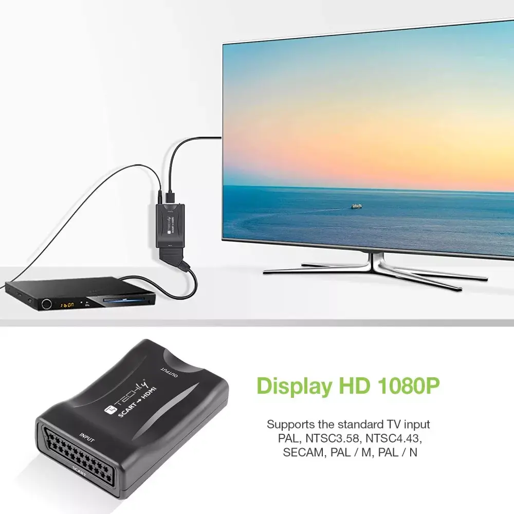 Video Signal Converter Techly IDATA SCART-HDMI3 Photo 5