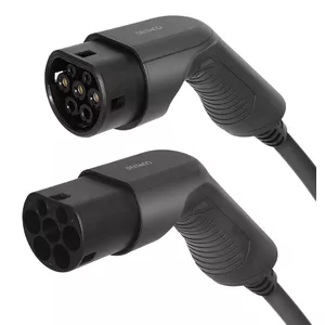 Кабель питания Deltaco EV-3215 черный 5 м