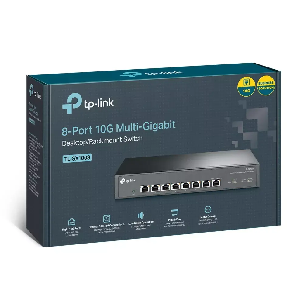 Neadministrējams slēdzis TP-Link TL-SX1008 Photo 8