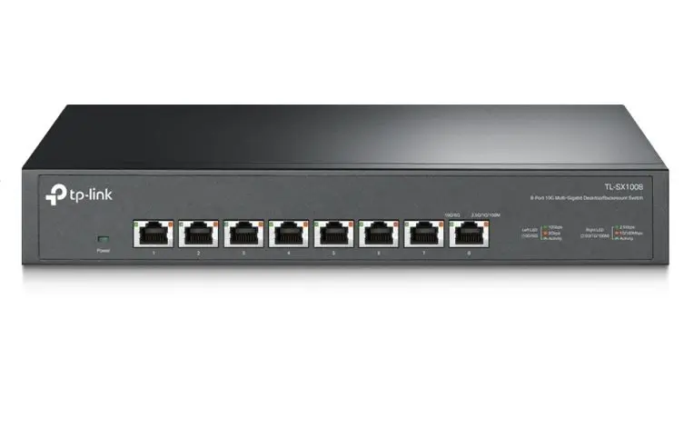 Neadministrējams slēdzis TP-Link TL-SX1008 8-Port 10G