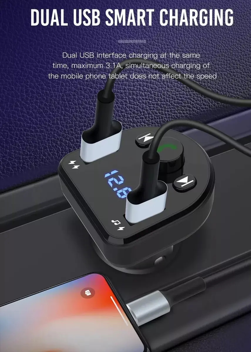 FM-трансмиттер XO BCC01 Bluetooth Photo 5