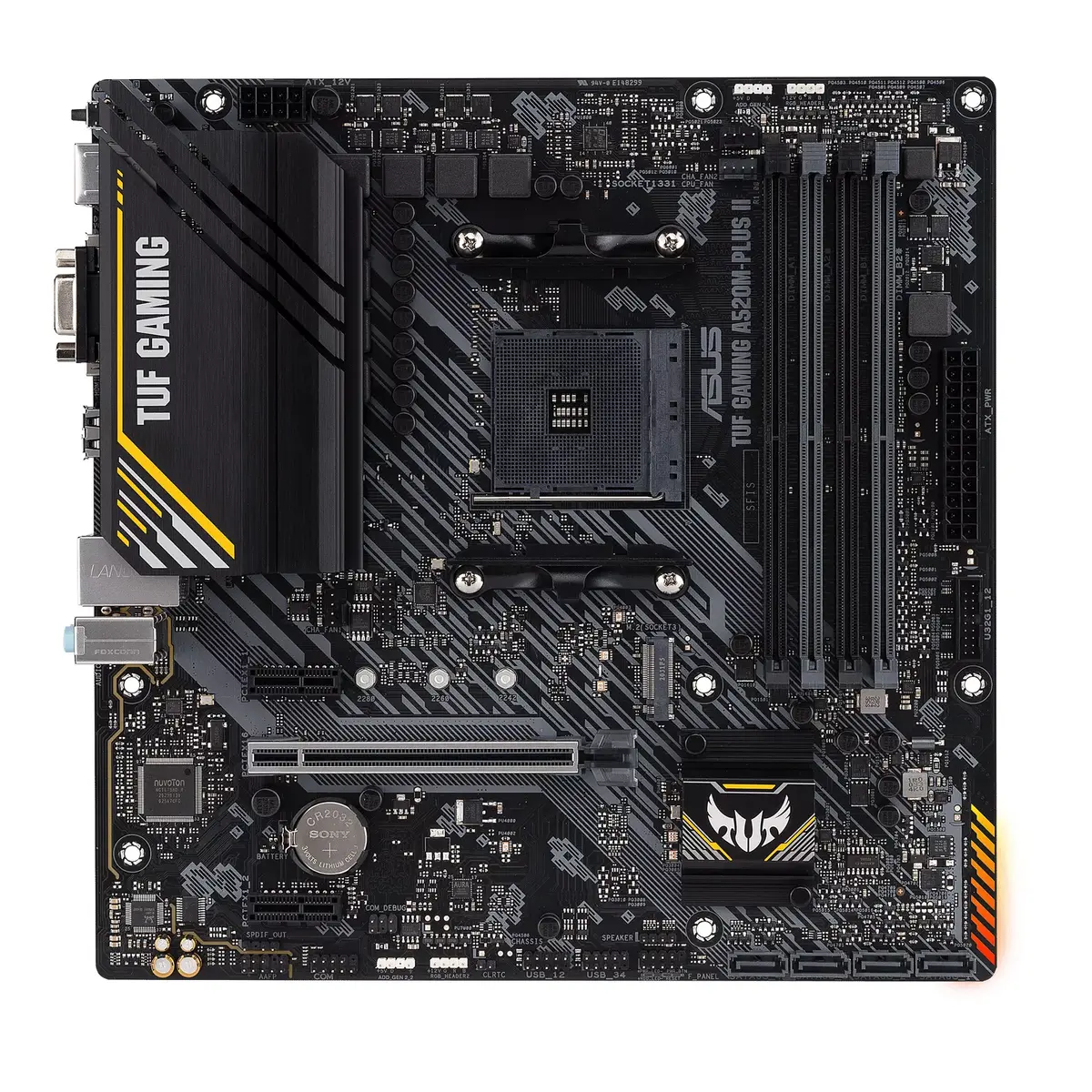 Pamatplate ASUS TUF GAMING A520M-PLUS II, 90MB17G0-M0EAY0 Photo 2