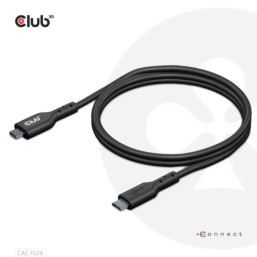 USB 3.2 Gen1 Type-C на Micro USB Кабель CLUB3D CAC-1526 Photo 5