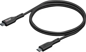 Club 3D CAC-1526 USB 3.2 Gen 1 Type-C uz Micro-USB kabeļa vīrietis pret vīrieti 1 m melns