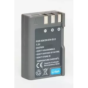 Аккумулятор для фотоаппарата extra digital EN-EL9 7.2В 1500мА·ч для Nikon