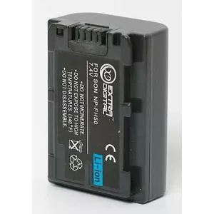Аккумулятор extra digital NP-FH50 7.2V 1860mAh для совместимых фото- и видеоустройств