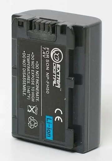 Akumulators extra digital NP-FH50 7.2V