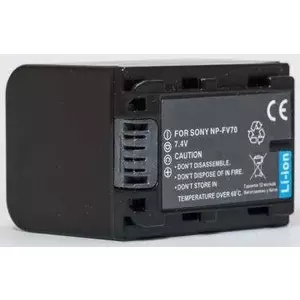 Аккумулятор extra digital NP-FV70 7.2V 2000mAh для совместимых видеокамер и устройств