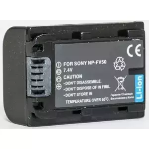 Аккумулятор extra digital NP-FV50 7.2V 2200mAh — перезаряжаемая батарея для камер