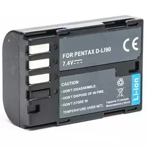 Перезаряжаемая литий‑ионная аккумуляторная батарея extra digital D-Li90 1860mAh