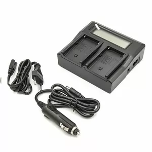Зарядное устройство extra digital SONY NP-F970 Dual 2-канальное — для 2 батарей NP-F970, одновременная зарядка