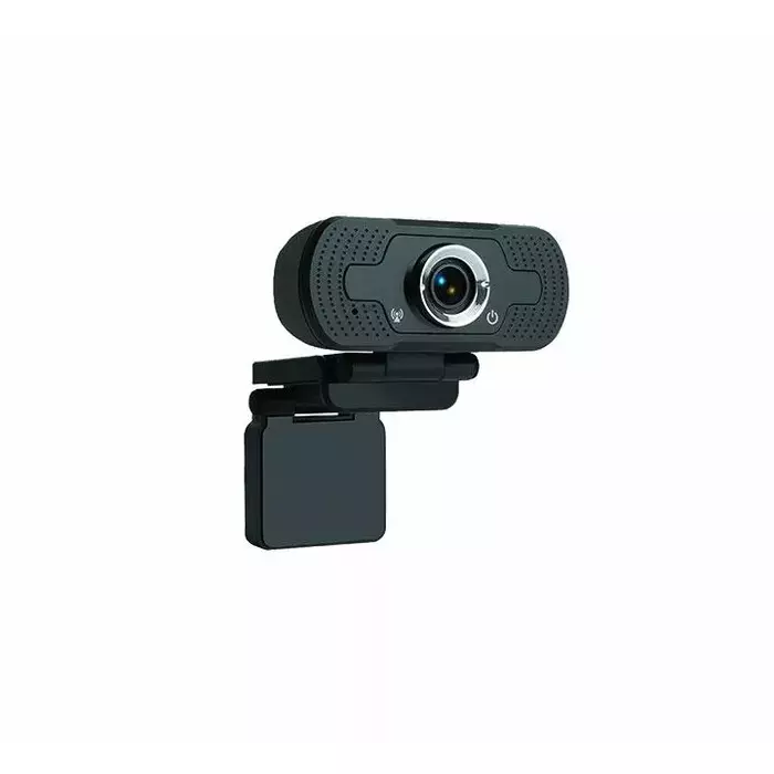 Webcam 1080P avec Microphone, Webcam pour PC avec Cache Camera Ordinateur,  Webcam Full HD Camera USB