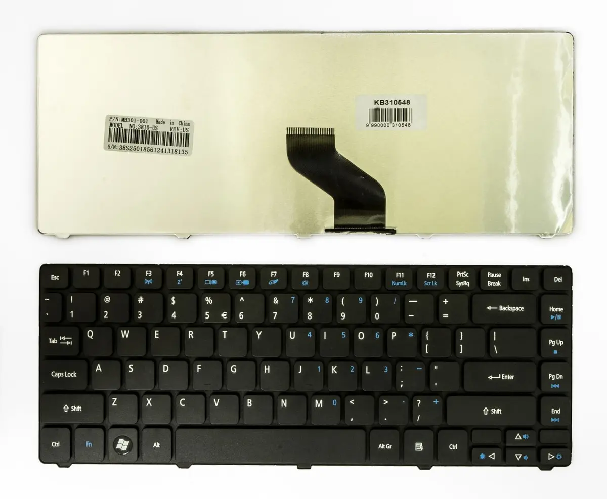 Klaviatūra Acer KB310548 priekš Acer Aspire