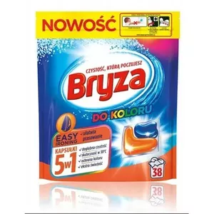 Mazgāšanas kapsulas Bryza Easy Ironing, 38 gab. — formula, kas samazina krokas un atvieglo gludināšanu