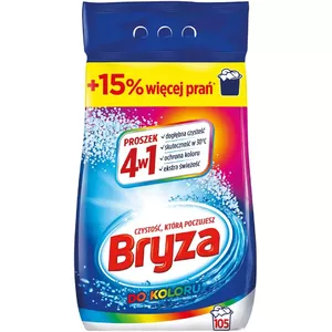 Laundry powder Bryza 4in1 Color 6.825 kg – Bryza washing powder for colored fabrics